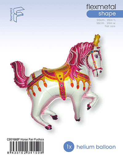 Horse Fair - Fuchsia, Single Pack