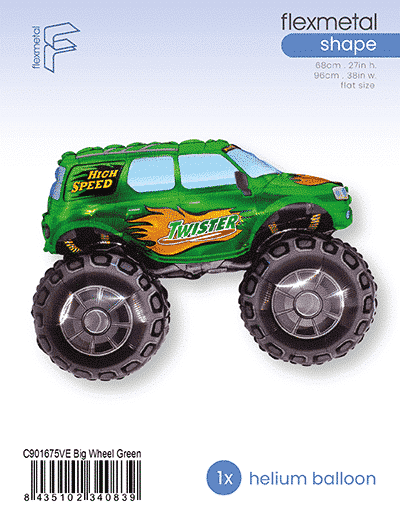 Big Wheel - Green, Single Pack