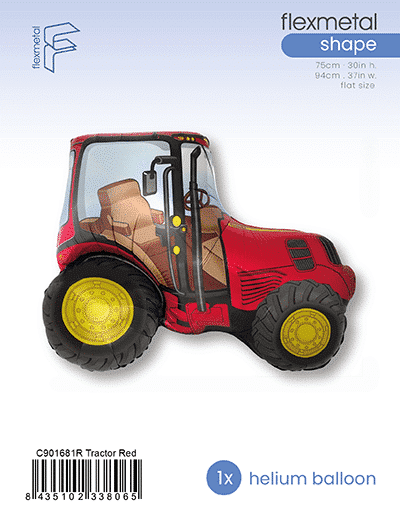 Tractor - Red, Single Pack