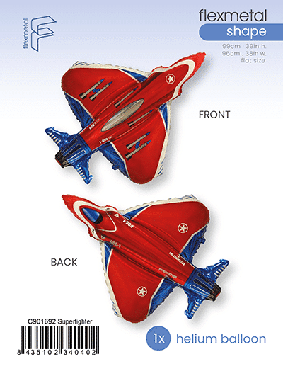 Superfighter - Red, Single Pack