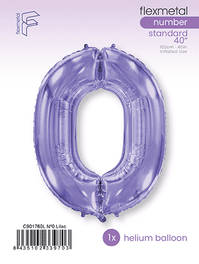 Number 0 - Lilac, Single Pack