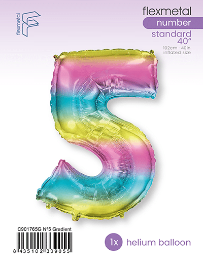Number 5 - Gradient, Single Pack