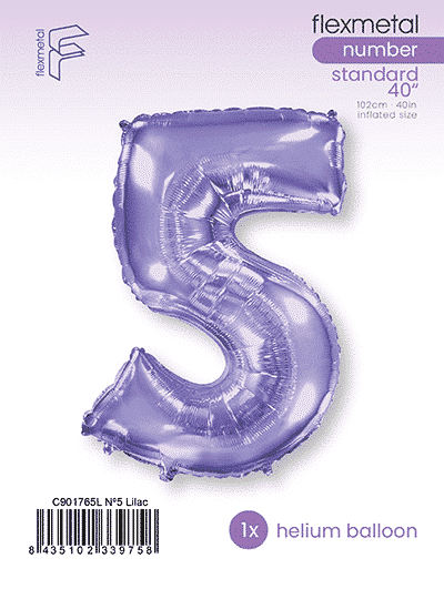 Number 5 - Lilac, Single Pack