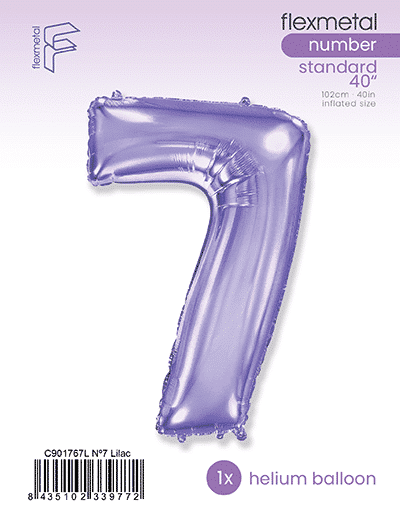 Number 7 - Lilac, Single Pack