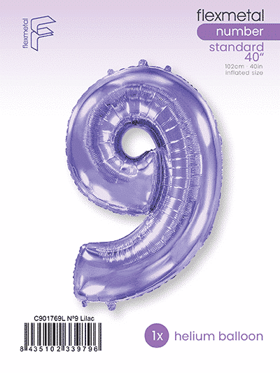Number 9 - Lilac, Single Pack