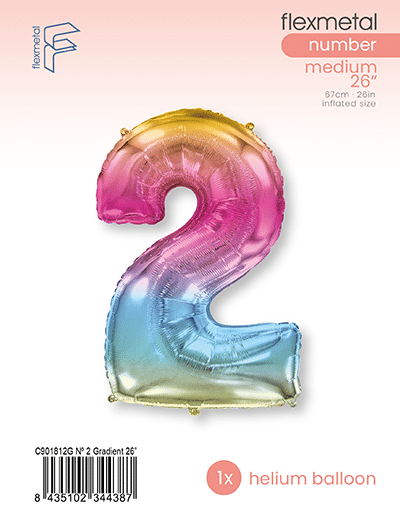 Number 2 - Single Pack, Gradient