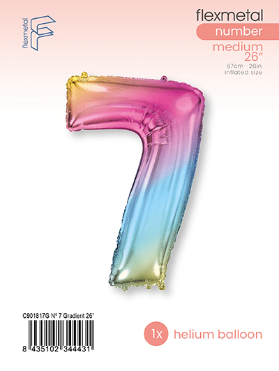 Number 7 - Single Pack, Gradient