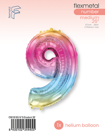 Number 9 - Single Pack, Gradient