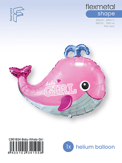 Baby Whale Girl - Single Pack