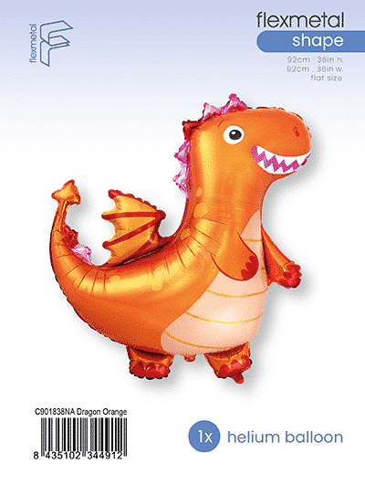 Dragon - Orange, Single Pack
