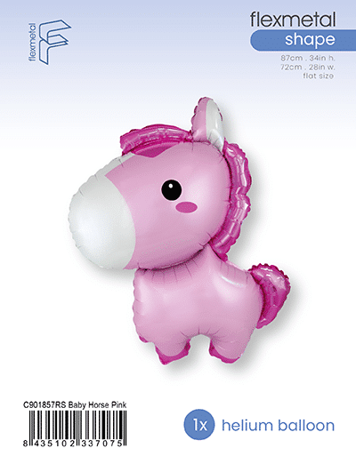 Baby Horse - Single Pack, Pink