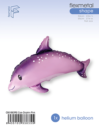 Cute Dolphin - Single Pack, Pink