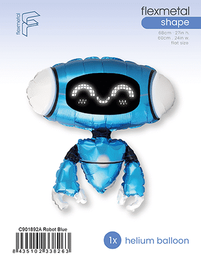 Robot - Blue, Single Pack