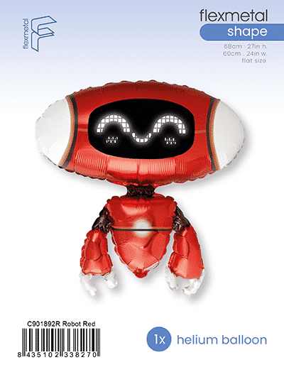 Robot - Red, Single Pack