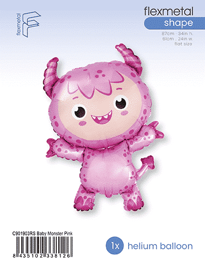 Baby Monster - Pink, Single Pack