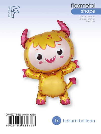 Baby Monster - Yellow, Single Pack