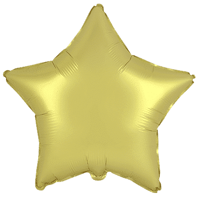 Star Regular - Regular (18" - 45 cm ), Satin Lemon