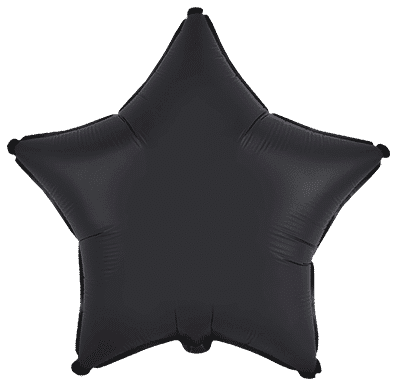 Star Regular - Regular (18" - 45 cm ), Satin Black