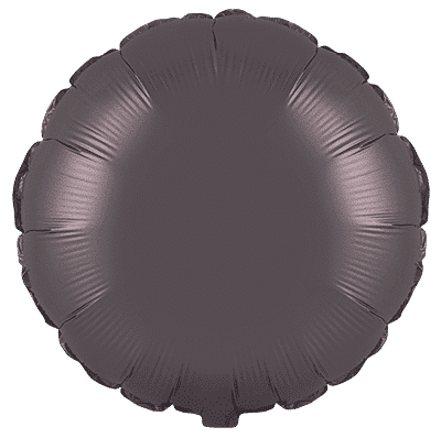 Round - Regular (18" - 45 cm ), Satin Brown