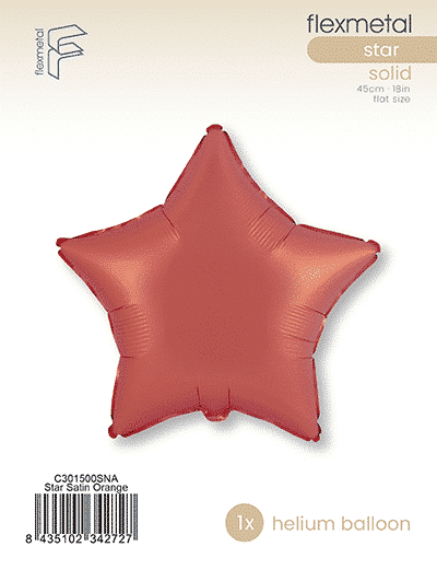 Star Regular - Single Pack, Satin Orange