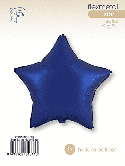 Star Regular - Single Pack, Satin Navy Blue
