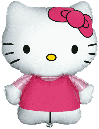 Hello Kitty Fuchsia - 26"/66cm.h x 19"/48cm.w
