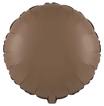 Round - Regular (18" - 45 cm ), Matte Choco Brown