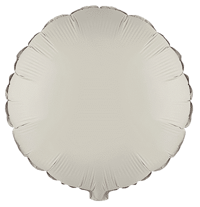 Round - Regular (18" - 45 cm ), Matte Creamy Latte