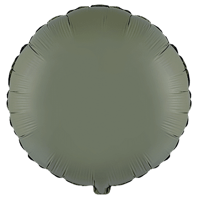 Round - Regular (18" - 45 cm ), Matte Olive Green
