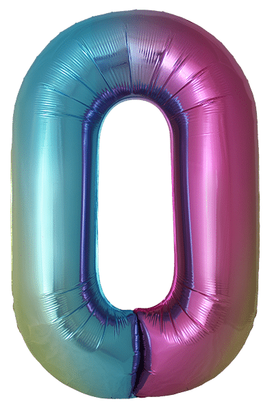 Number 0 Slim - 34"/86cm, Gradient