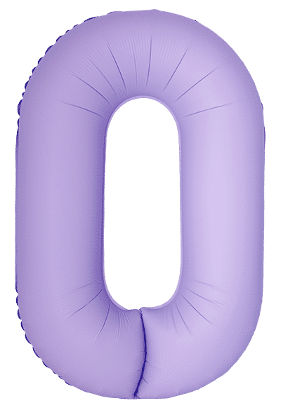 Number 0 Slim - 34"/86cm, Matte Lavanda