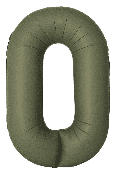 Number 0 Slim - 34"/86cm, Matte Olive Green
