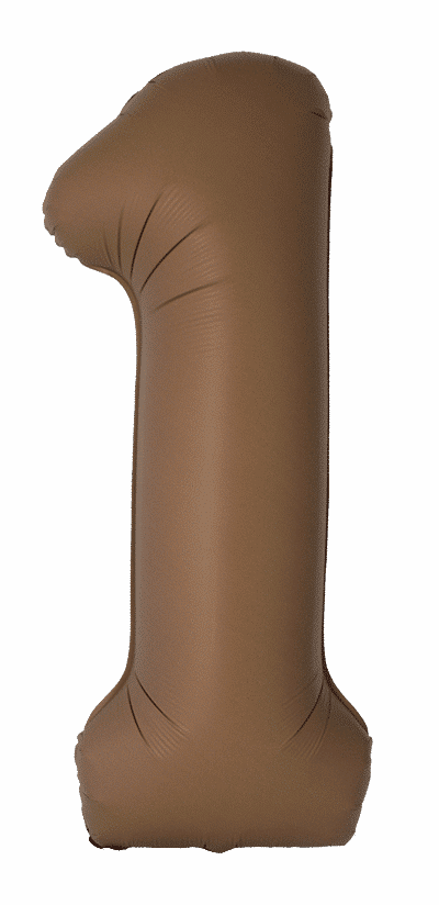 Number 1 Slim - 34"/86cm, Matte Choco Brown