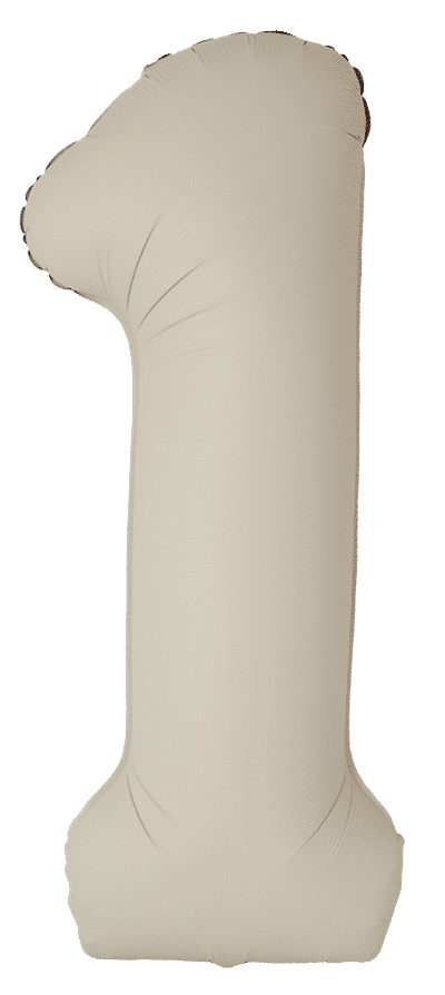 Number 1 Slim - 34"/86cm, Matte Creamy Latte