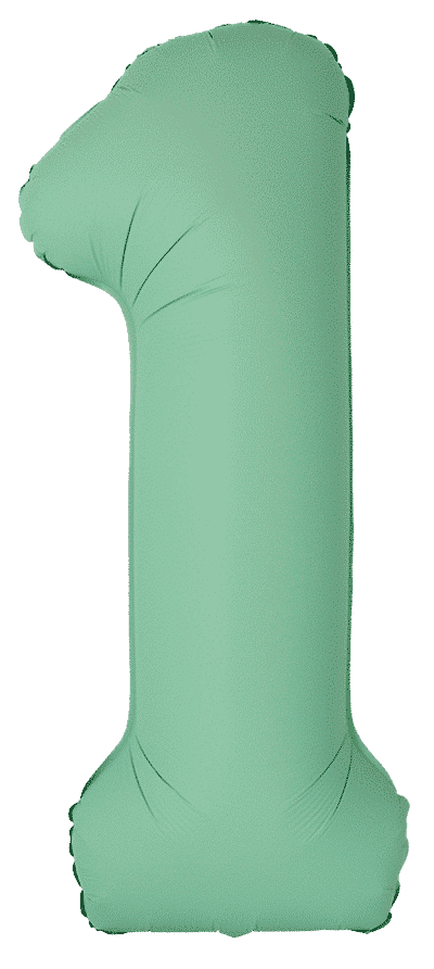 Number 1 Slim - 34"/86cm, Matte Mint