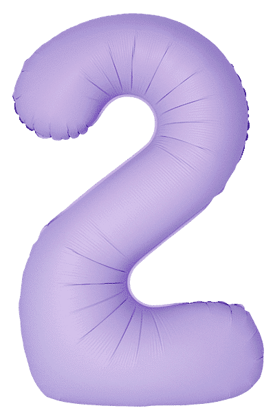 Number 2 Slim - 34"/86cm, Matte Lavanda