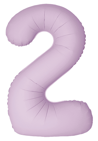 Number 2 Slim - 34"/86cm, Matte Pink