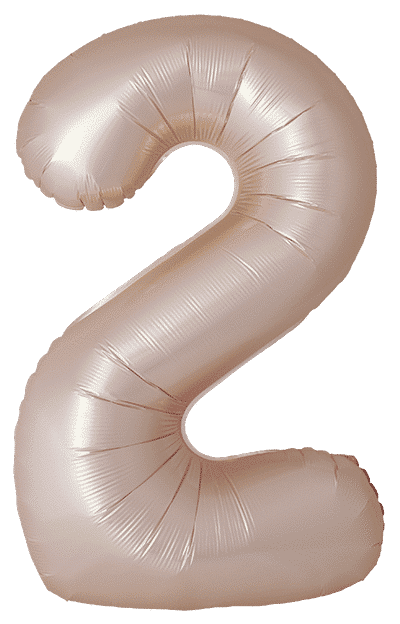 Number 2 Slim - 34"/86cm, Matte Starlight Gold