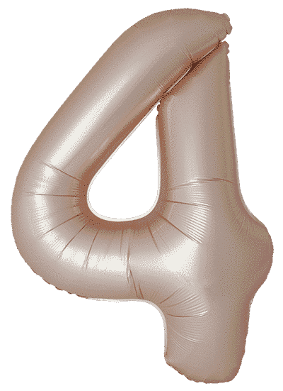 Number 4 Slim - 34"/86cm, Matte Starlight Gold