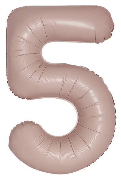Number 5 Slim - 34"/86cm, Matte Vintage Rose