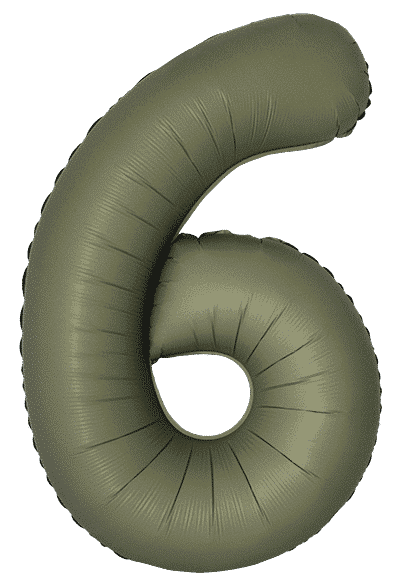 Number 6 Slim - 34"/86cm, Matte Olive Green