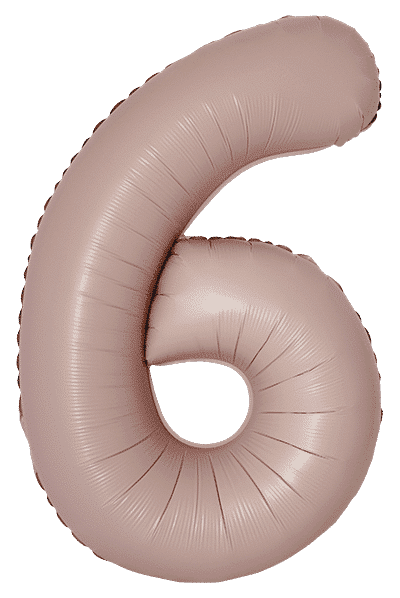 Number 6 Slim - 34"/86cm, Matte Vintage Rose
