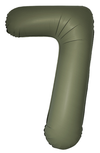 Number 7 Slim - 34"/86cm, Matte Olive Green