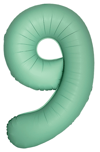 Number 9 Slim - 34"/86cm, Matte Mint