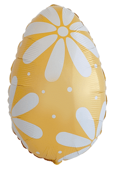 Easter Egg - Yellow, 23"/58cm.h x 17"/44 cm.w