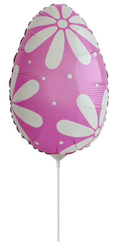 Easter Egg - Pink, 11"/29cm.h x 9"/23cm.w