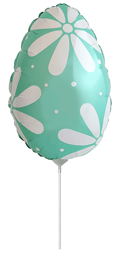 Easter Egg - Green, 11"/29cm.h x 9"/23cm.w
