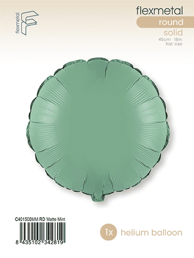 Round - Single Pack, Matte Mint