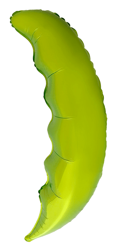 Palm - 38"/97cm.h x 15"/38cm.w, Lime Green