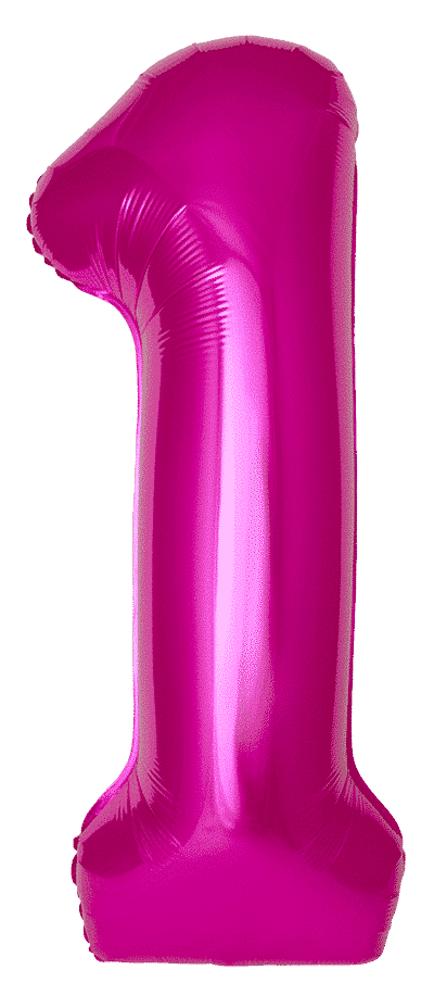 Number 1 Slim - 34"/86cm, Fuchsia